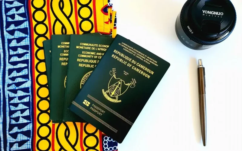 Immigration Laws - three Cameroon Passports